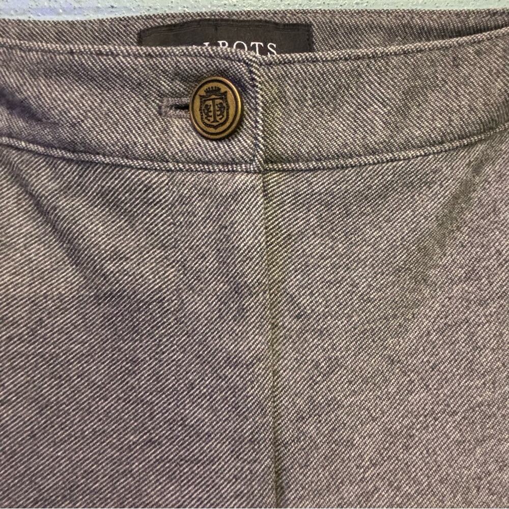 Talbots Women’s Gray Stretch Skinny Ankle Pants Size 4P - Picture 2 of 13